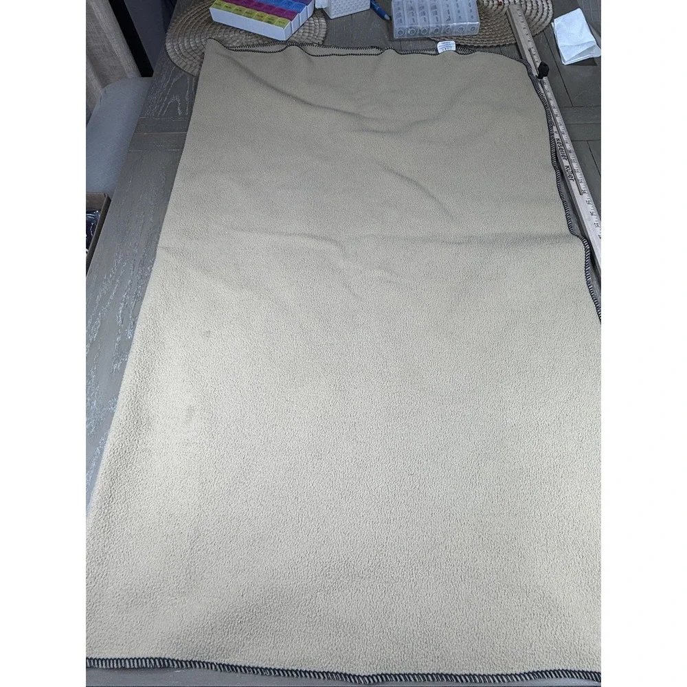 Ralph‎ Lauren Polo Bear Throw Blanket Fleece Made USA Baby Child 44x29 Teddy RL